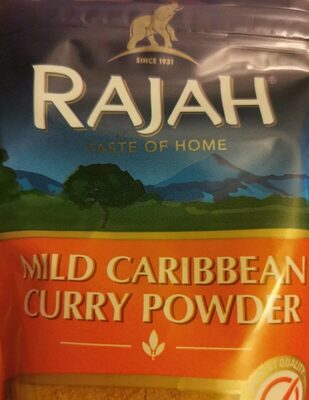 Calories in Mild Caribbean Curry Powder