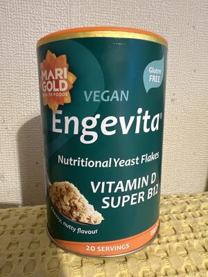 Engevita Nutritional Yeast Flakes with B12 - Product