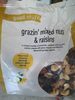 Grazin' mixed nuts and raisins - Product