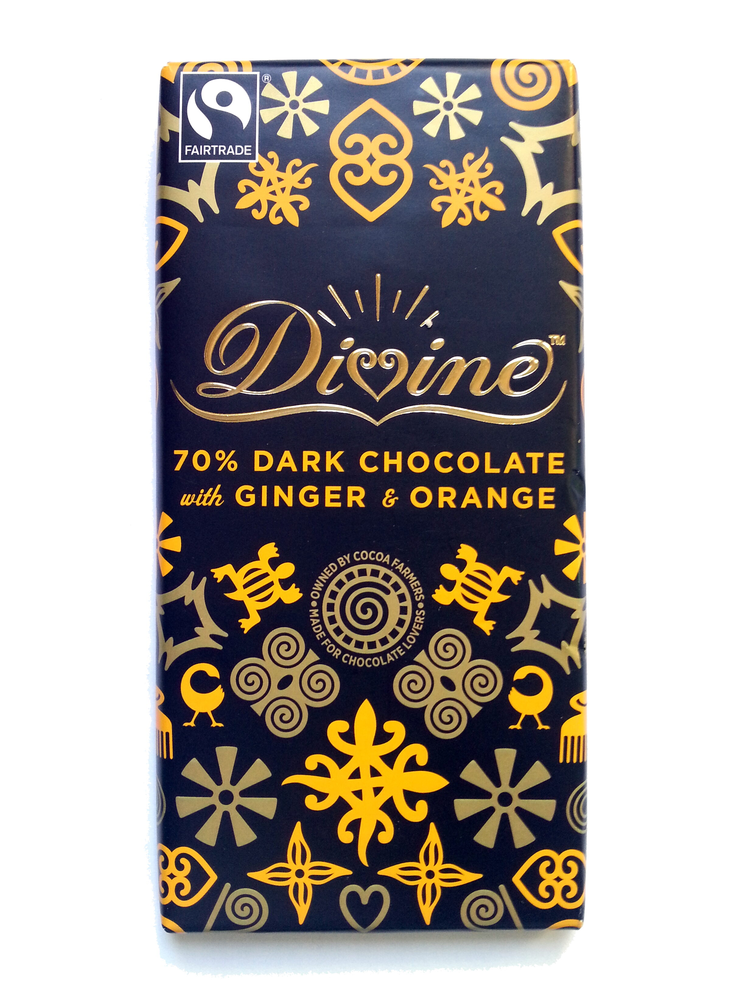 Chocolat noir 70 % avec du gingembre et de l'Orange - Produkt