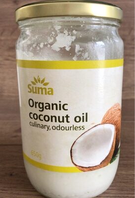 Calories in Suma Organic Coconut Oil