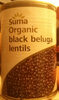 Organic black beluga lentils - Product