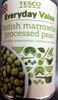 British marrowfat processed peas - Producto