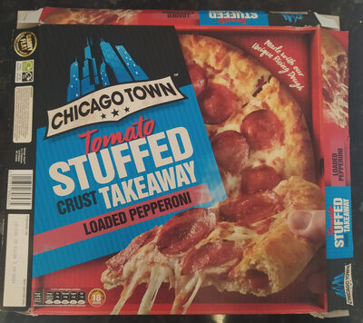 Chicago Town Takeaway Large Stuffed Crust Pepperoni Pizza - Produit