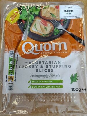Turkey and Stuffing slices - Product