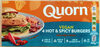 Quorn Vegan H S Burger 264g - Product