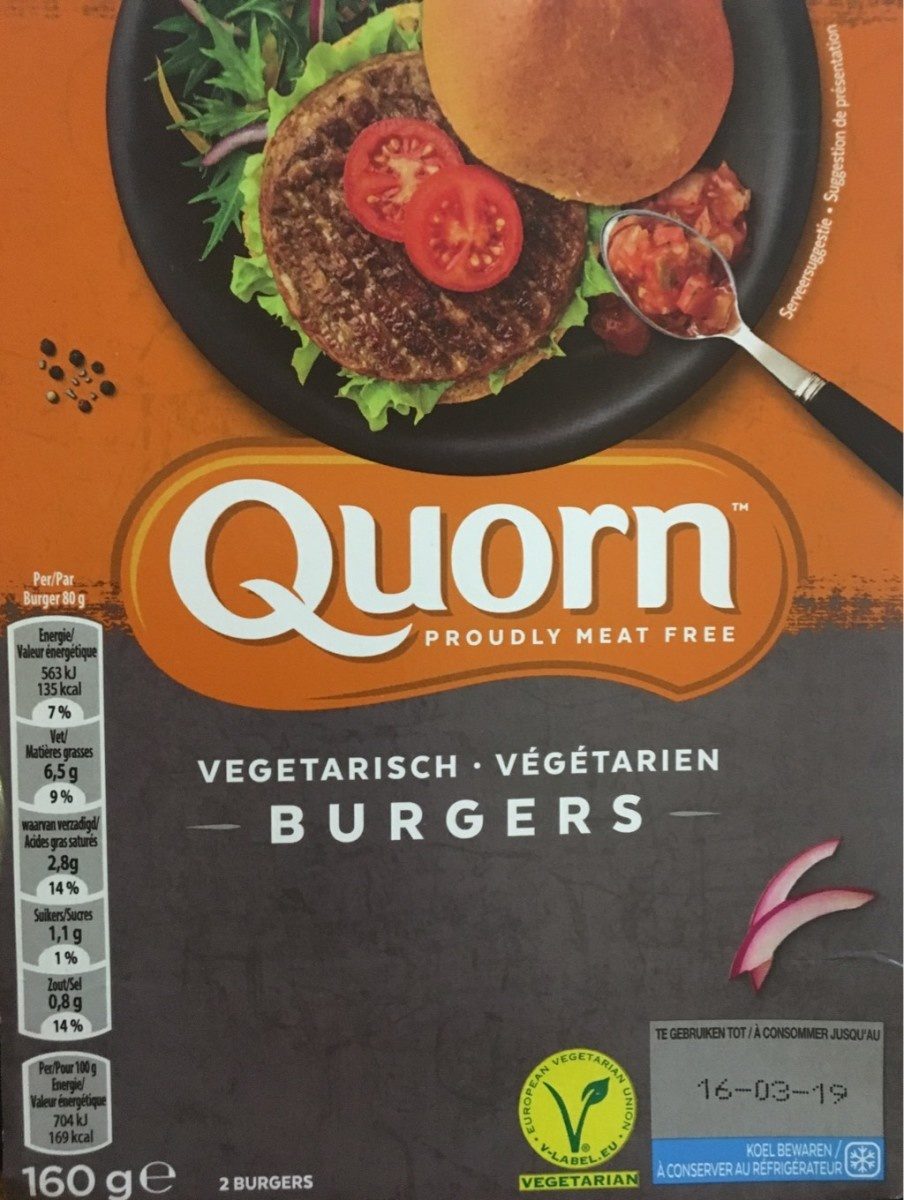 Burgers vegetarien - Produit