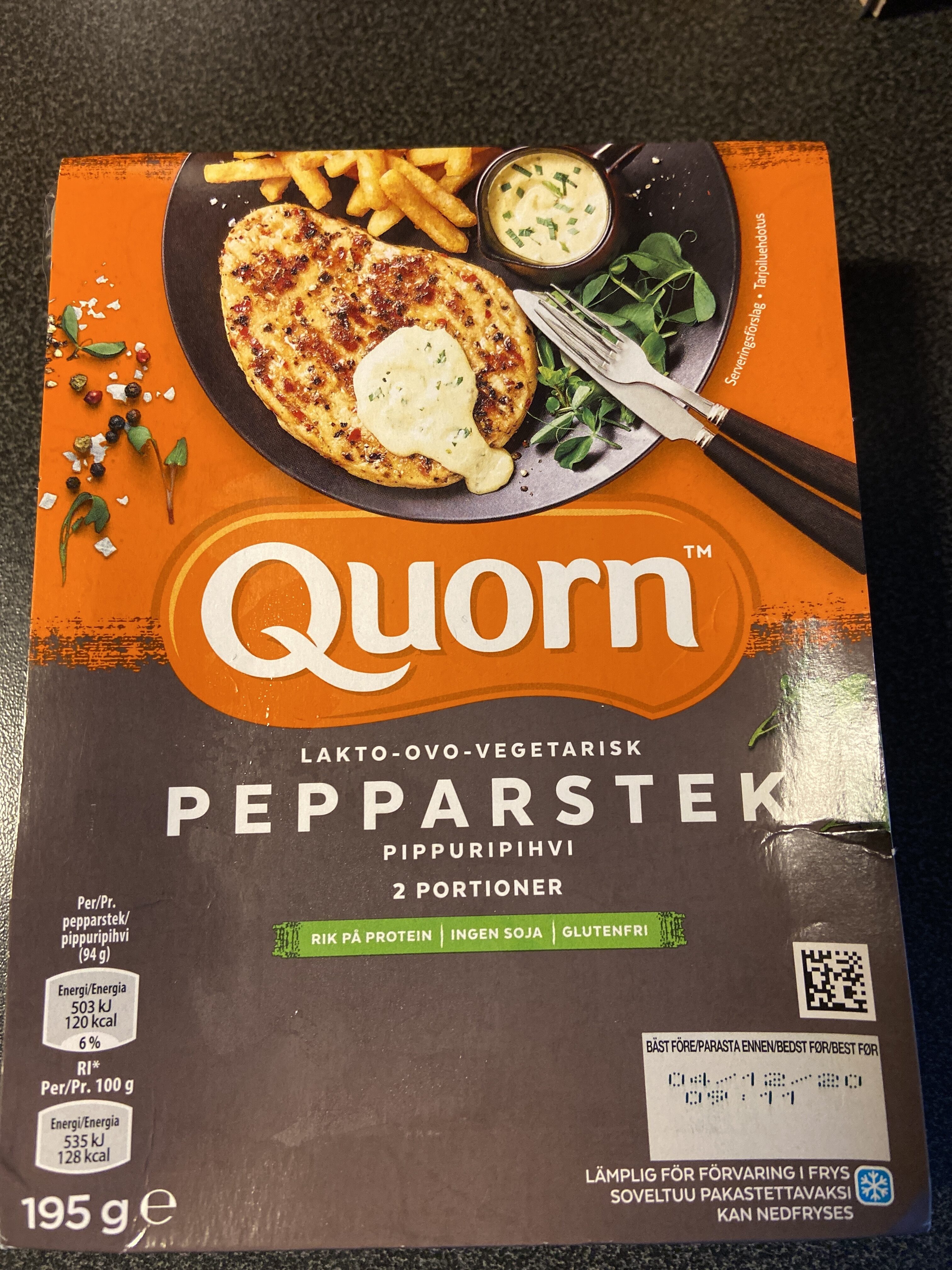 Quorn pepparstek - Produkt