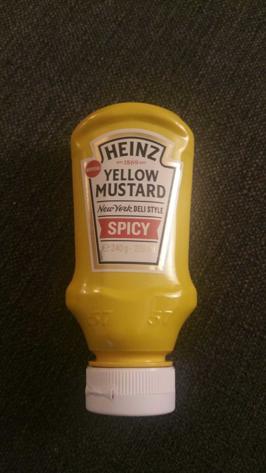 Yellow Mustard Spicy - Produit