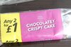 Chocolate crispy cake - Product