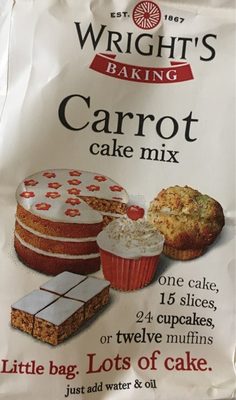 Wright's Carrot Cake Mix - Produit - en