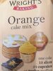 Orange cake mix - Producto