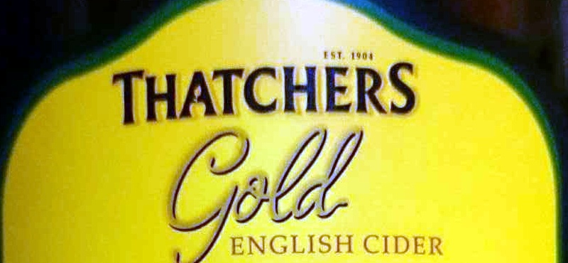 Thatchers Gold English Cider - Ingredients