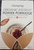 Organic Instant Power Porridge - Product