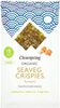 Organic Seaveg Crispies Turmeric Toasted Nori Snack 3 x - Product