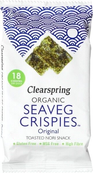 Clearspring organic seaveg crispies - Producte - fr