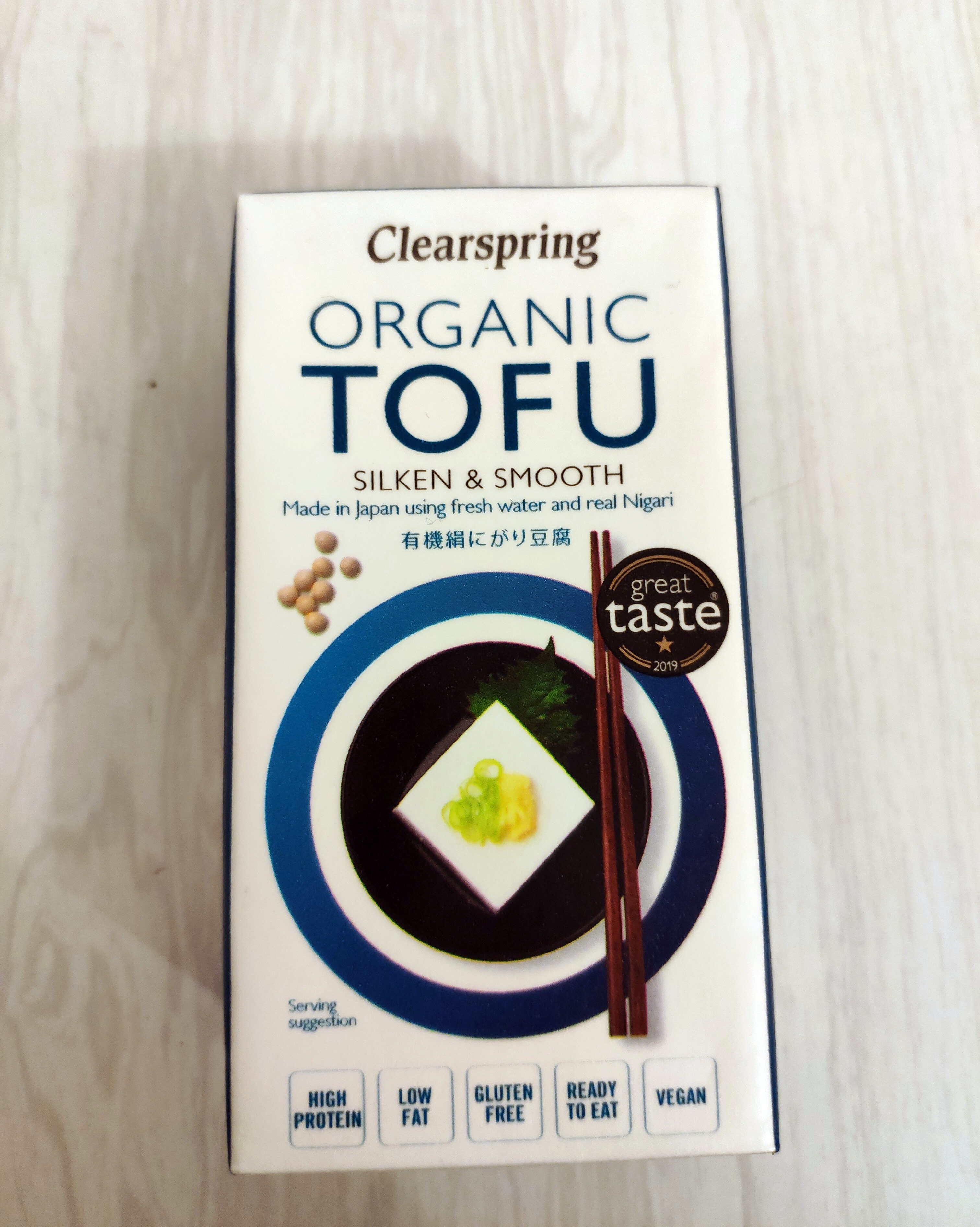 Organic tofu - Product