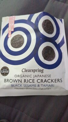Brown Rice Crackers - Produit - en