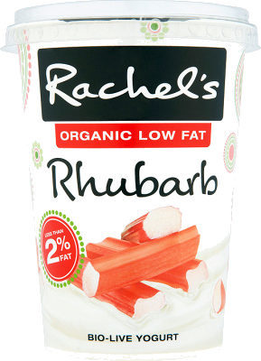 Rachel's Organic Rhubarb bio-live yogurt - Product