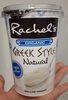 Rachel's Organic Greek Style Natural yogurt - Produkt