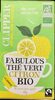 Thé vert au citron bio x 20 sachets sans agrafe - Product