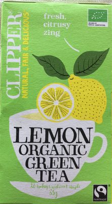 Lemon organic Green Tea - Product - en