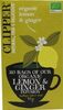 Lemon & Ginger Tea Bio - Produit