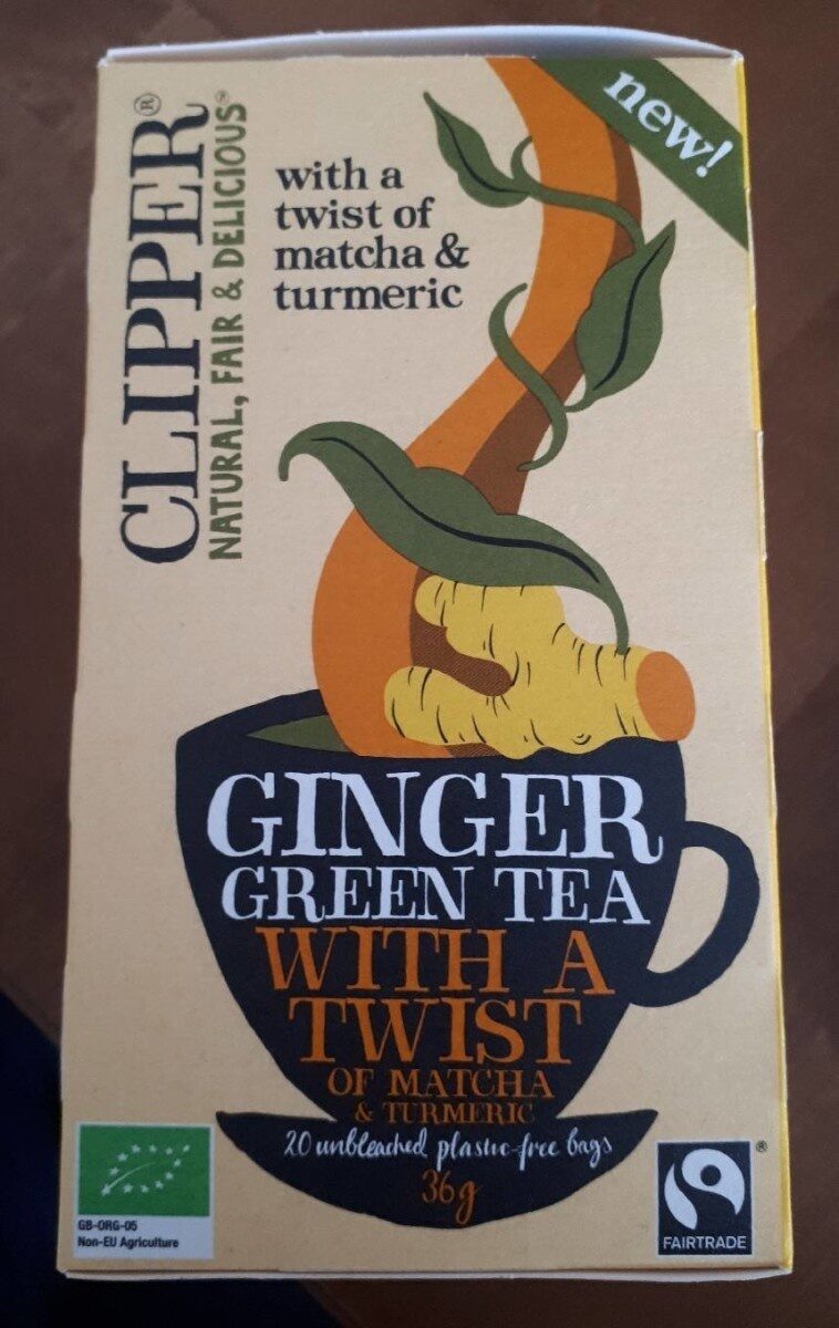 Ginger green tea - Tuote - fr
