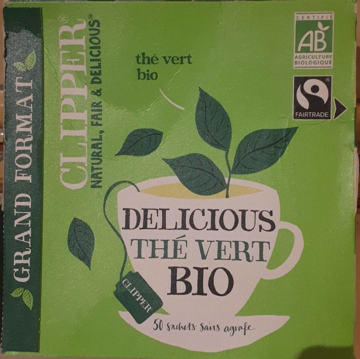 Thé vert bio - Produit