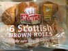6 scottish brown rolls - Product