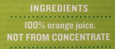Tropicana Orange Juice Original - Ingredients - fr