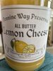 All Butter Lemon Cheese - Product