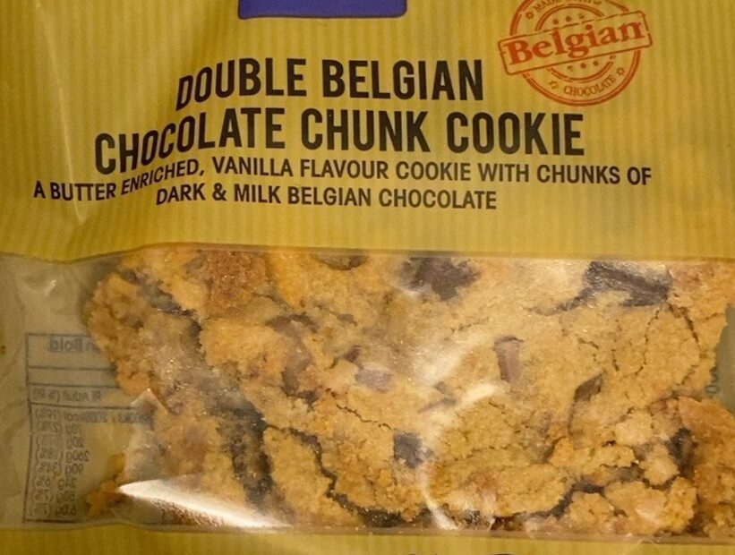 Double belgian chocolate chunk cookie - Product