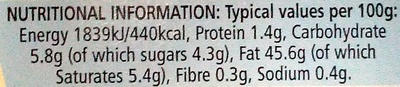 Mayo - Nutrition facts
