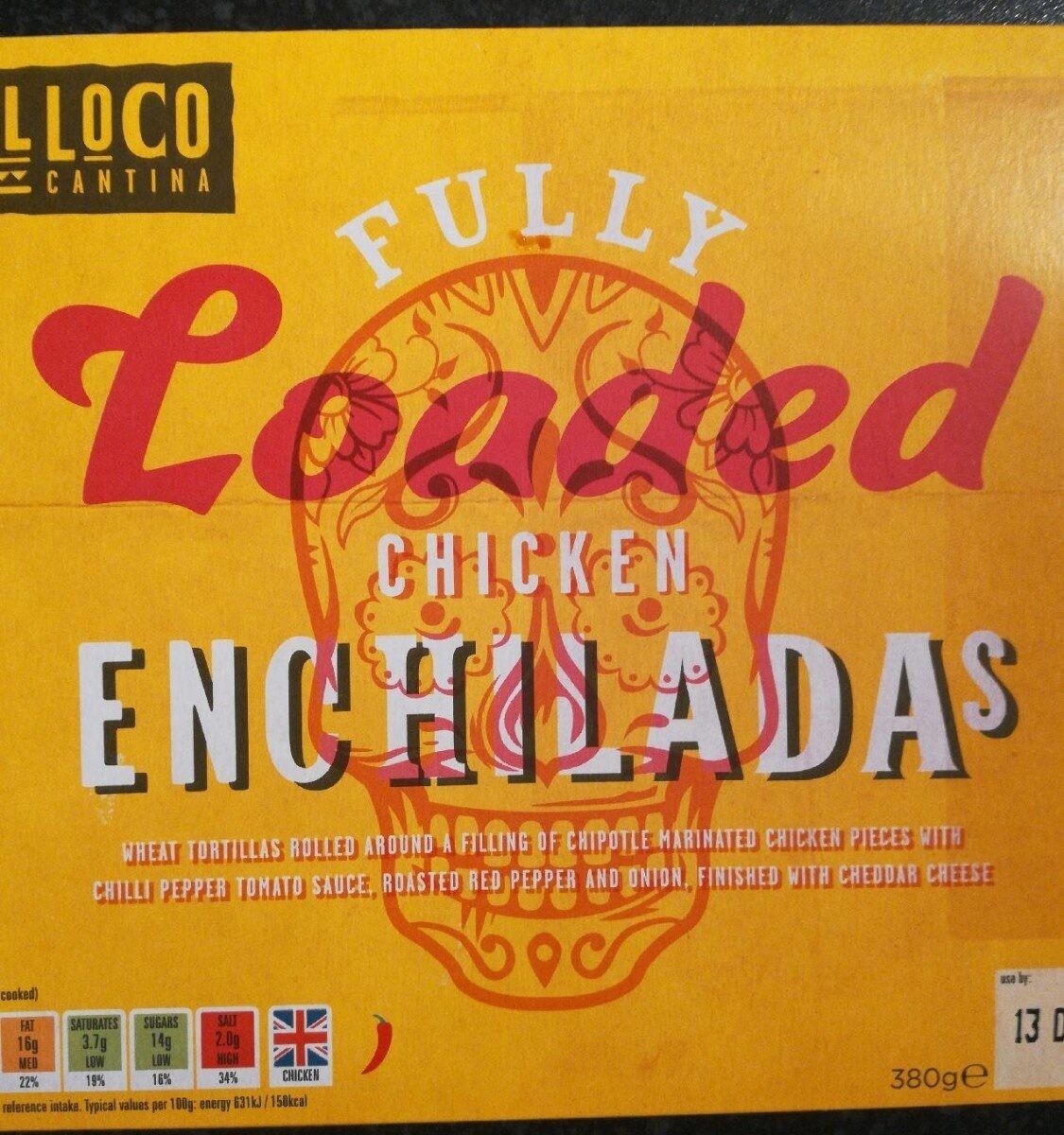 Loaded chicken enchiladas - Product