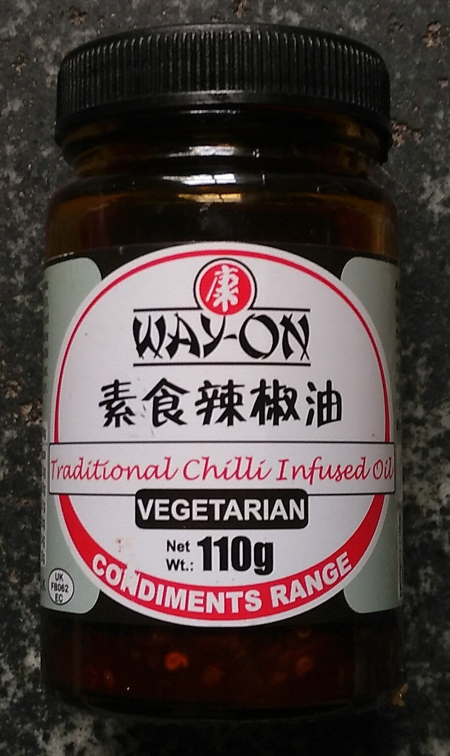Way-on Traditional Chilli Infused Oil - Product