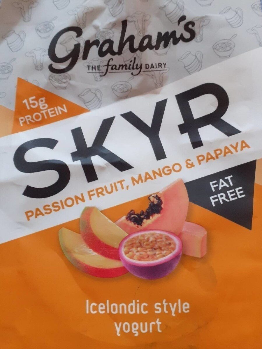 Skyr Passion Fruit, Mango & Papaya - Produkt - en