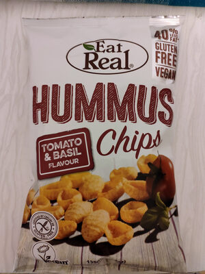 Hummus chips tomato and basil - Prodotto
