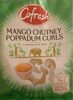 Mango chutney poppadum curls - Product