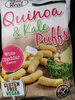 Eat Real Quinoa & Kale Puffs White Cheddar - Product
