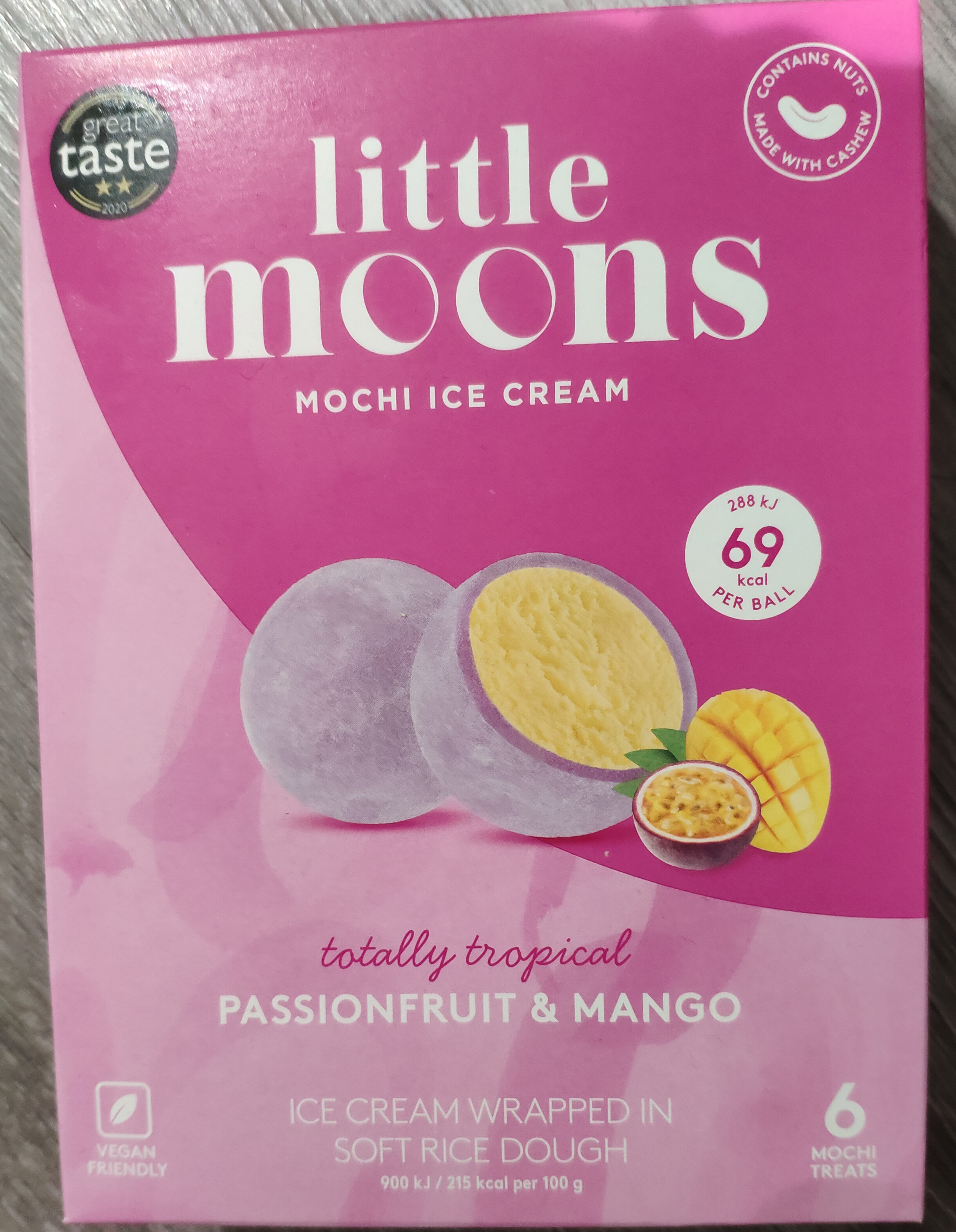 Little Moons - Tropical Passionfruit & Mango - Produkt - en
