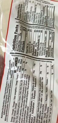 Regal Popcorn sweet & salted - Información nutricional