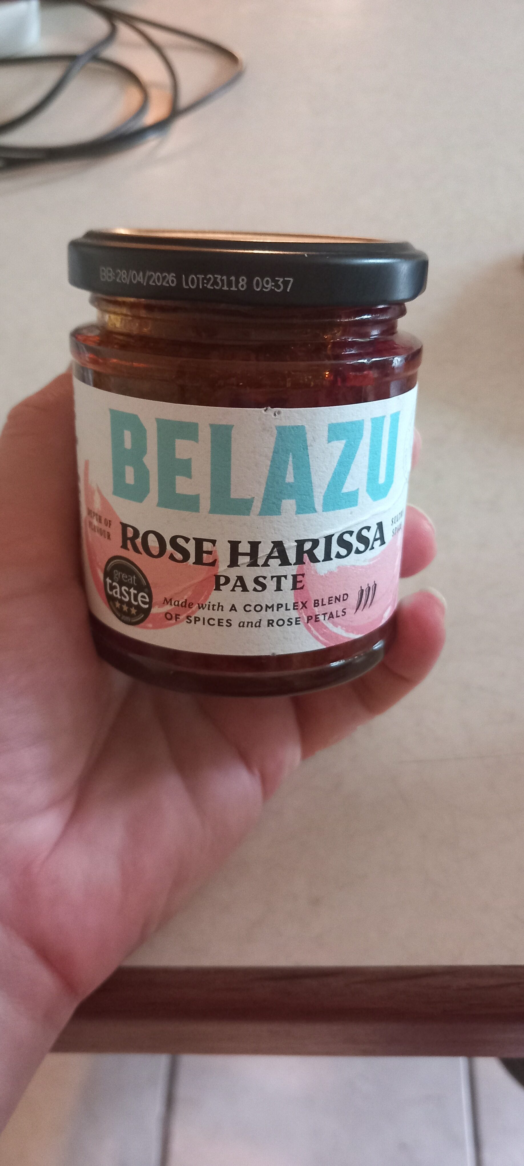Rose Harissa Paste - Recycling instructions and/or packaging information