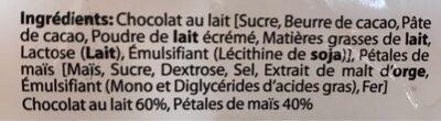 ROSES CHOCOLAT LAIT - Ingrediënten - fr