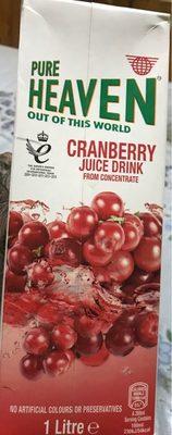 Cranberry juice drink - Product - fr