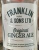 Franklon & sons Ginger ale - Produkt