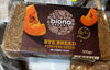 Biona Organic Rye Bread With Pumpkin - Product