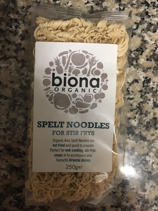 Spelt Noodles for stir frys - Producte - es
