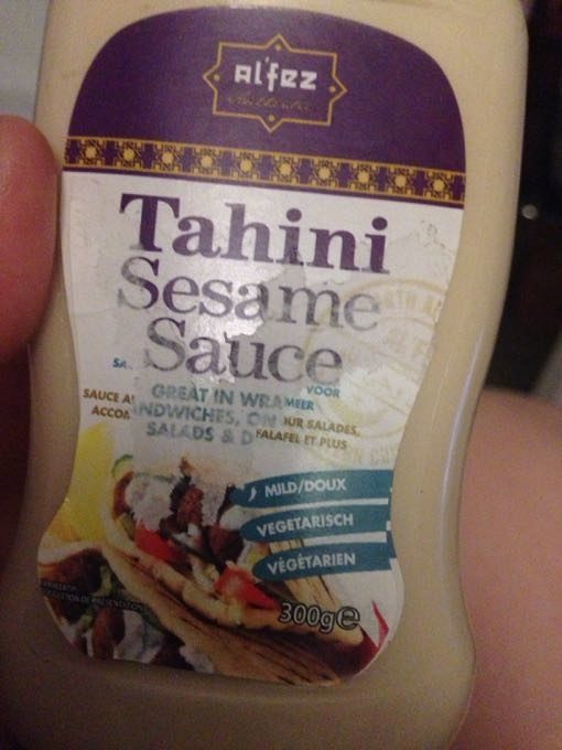 Alfez Tahini Sesame Sauce Squeezy - Produit
