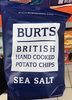 Burts British Hand Cooked Potato Chips Sea Salt - Product